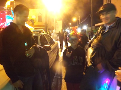kid in costume